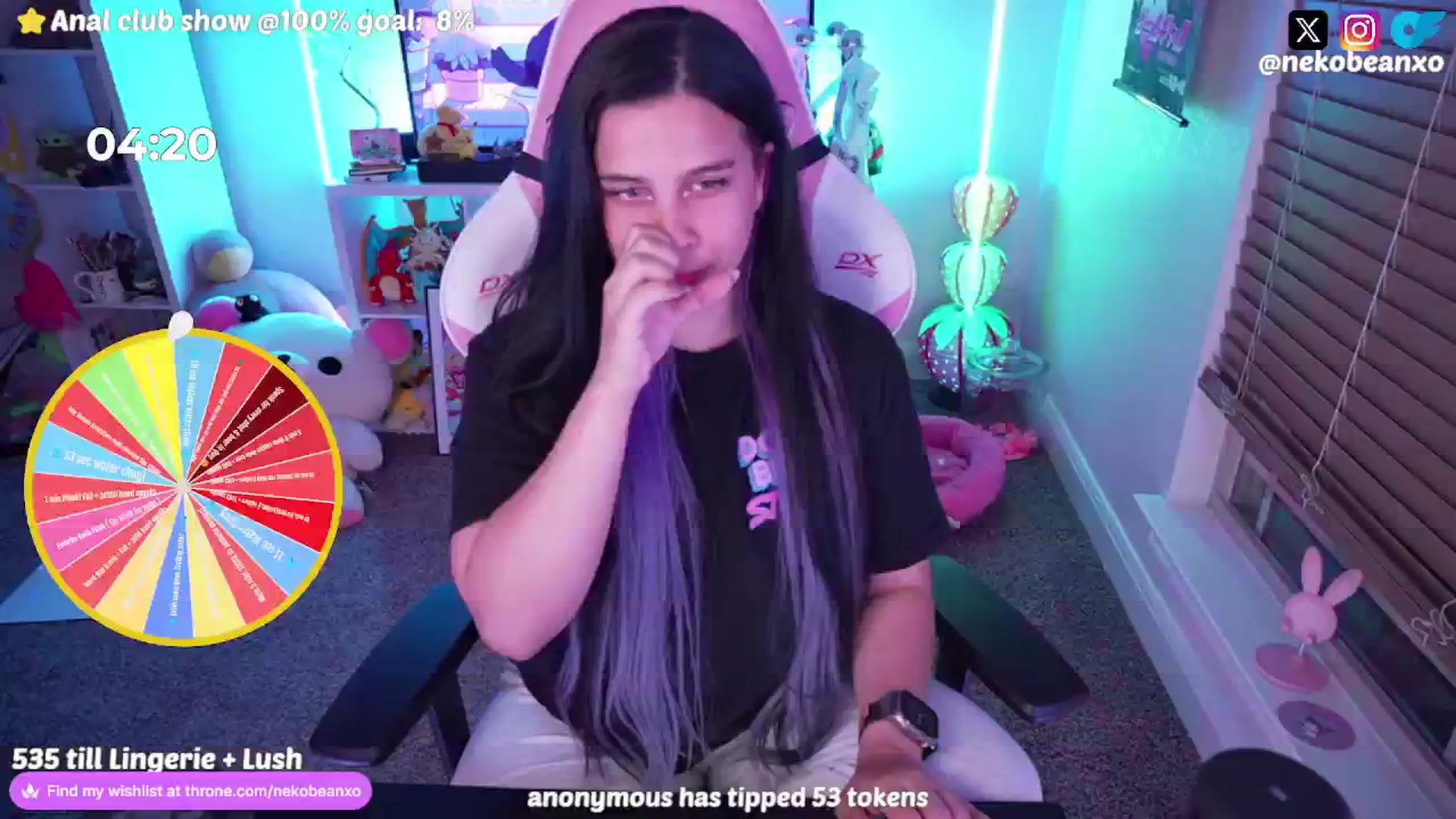 Gallery image thumbnail from Nekobeanxo's myfreecams stream on, 08/03/2024, 09:39 image 3 of 20