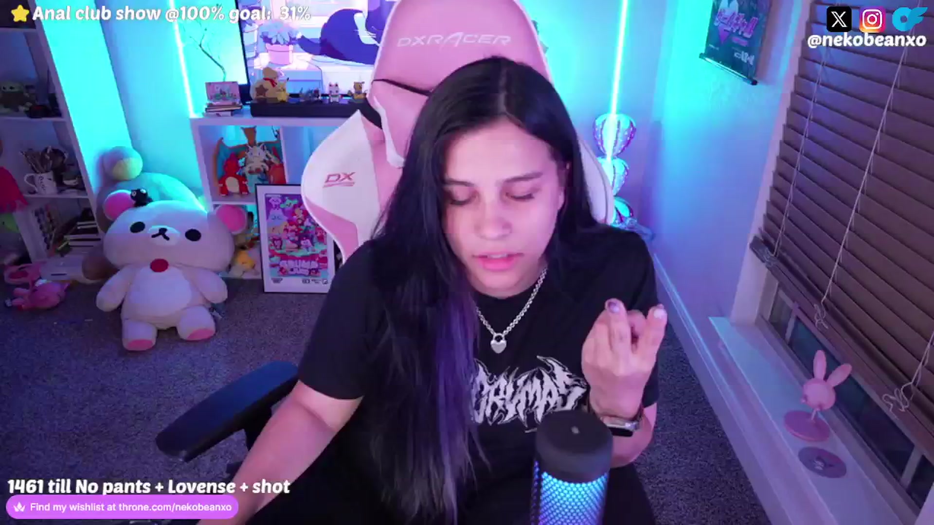 Gallery image thumbnail from Nekobeanxo's myfreecams stream on, 08/04/2024, 05:07 image 5 of 20
