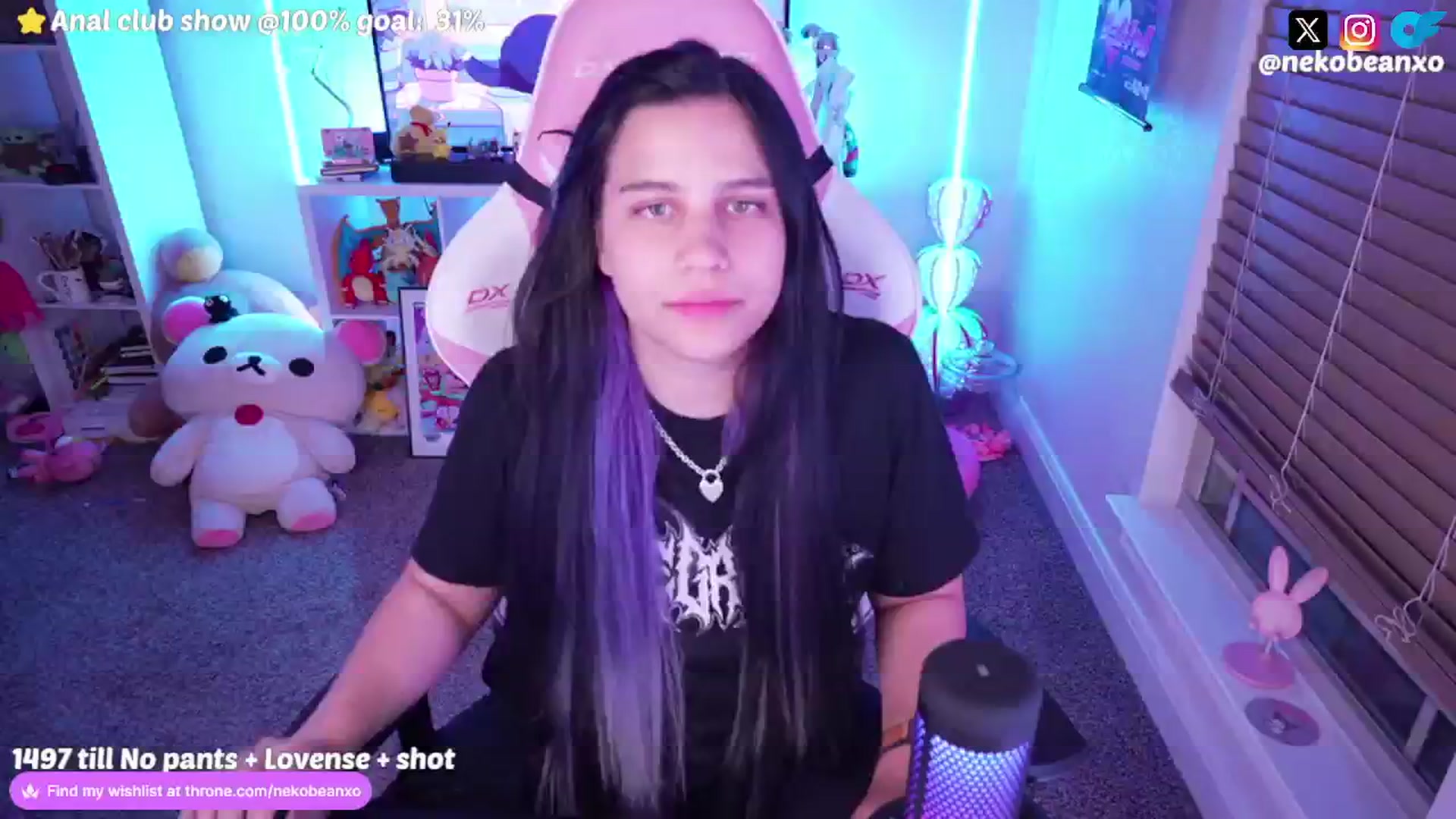 Gallery image thumbnail from Nekobeanxo's myfreecams stream on, 08/04/2024, 05:07 image 3 of 20