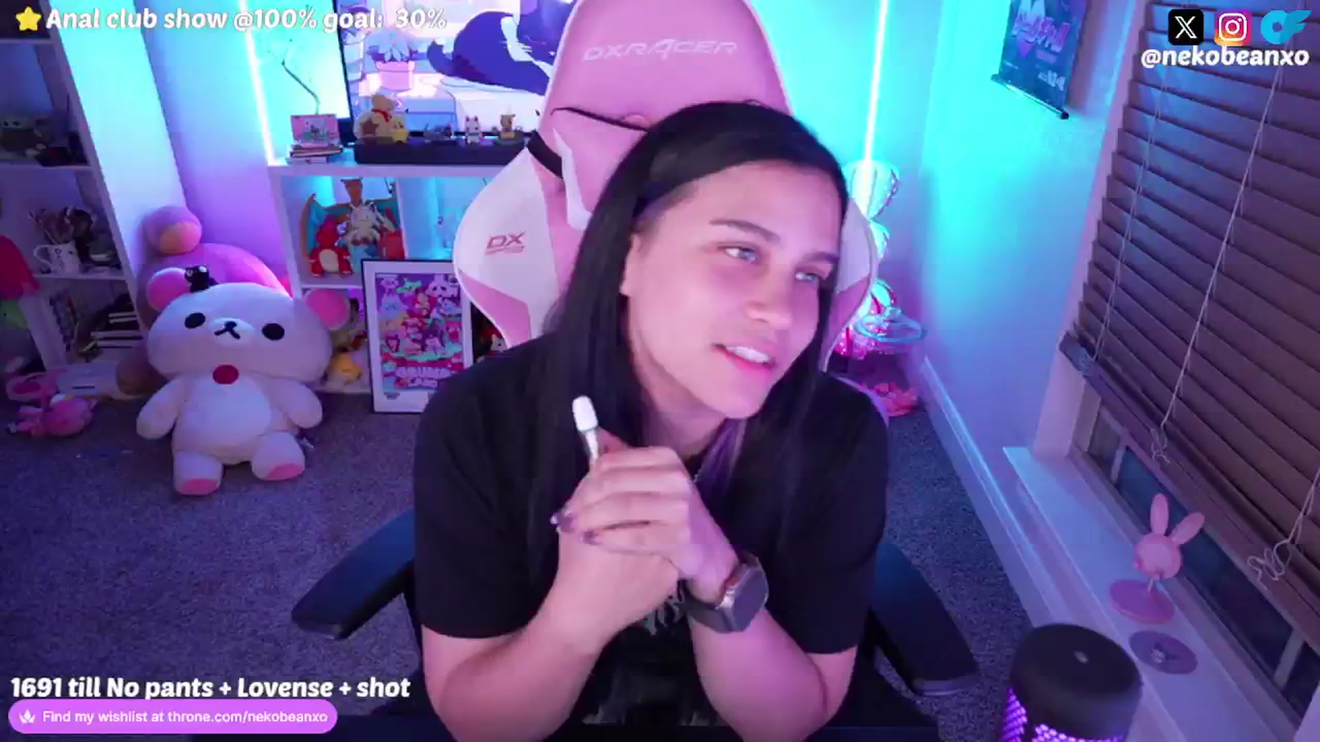Gallery image thumbnail from Nekobeanxo's myfreecams stream on, 08/04/2024, 05:07 image 1 of 20
