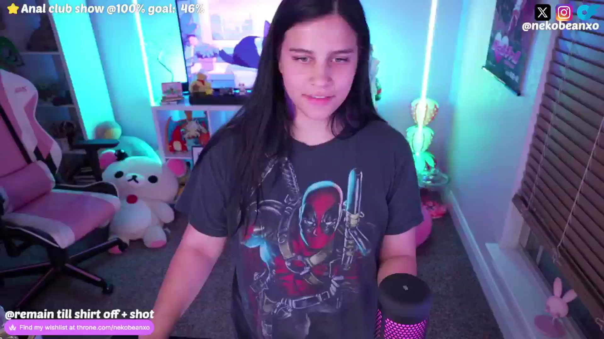 Gallery image thumbnail from Nekobeanxo's myfreecams stream on, 08/05/2024, 06:32 image 7 of 20