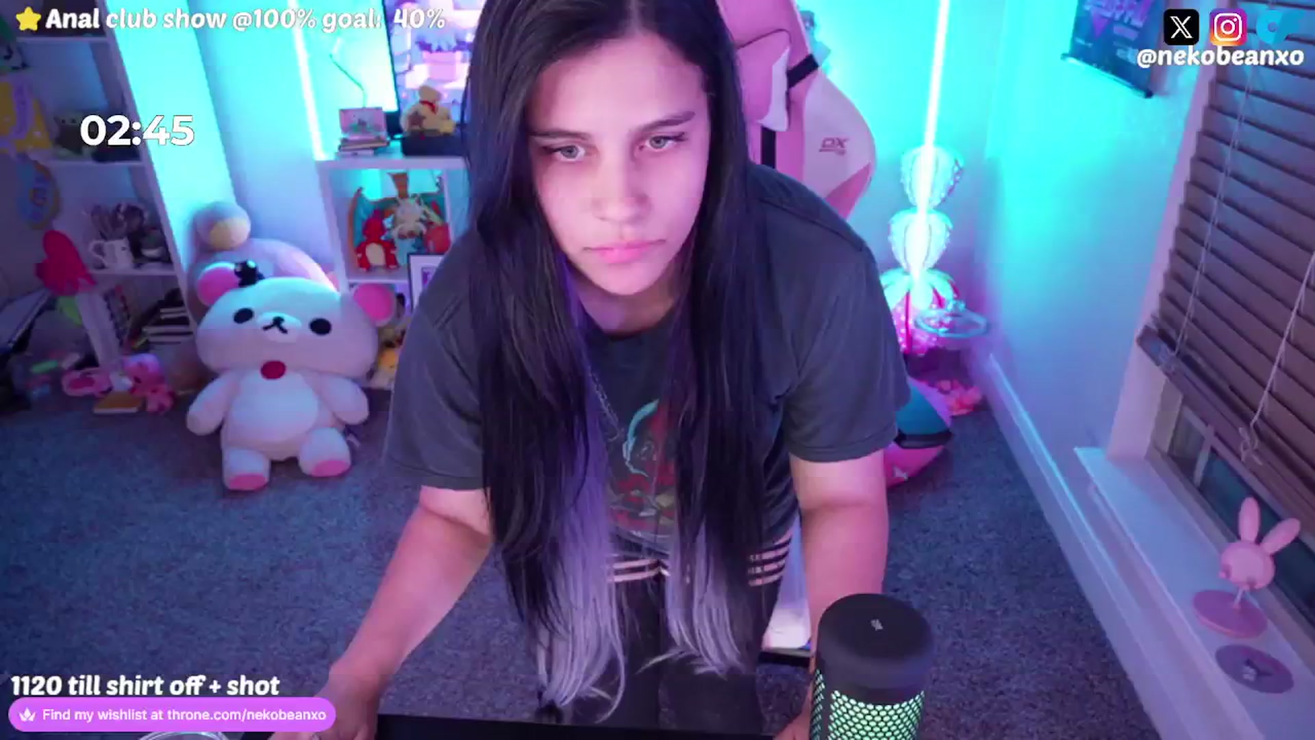 Gallery image thumbnail from Nekobeanxo's myfreecams stream on, 08/05/2024, 06:32 image 5 of 20