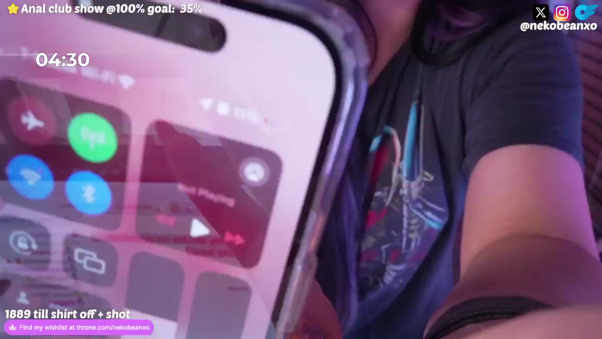 Gallery image thumbnail from Nekobeanxo's myfreecams stream on, 08/05/2024, 06:32 image 2 of 20
