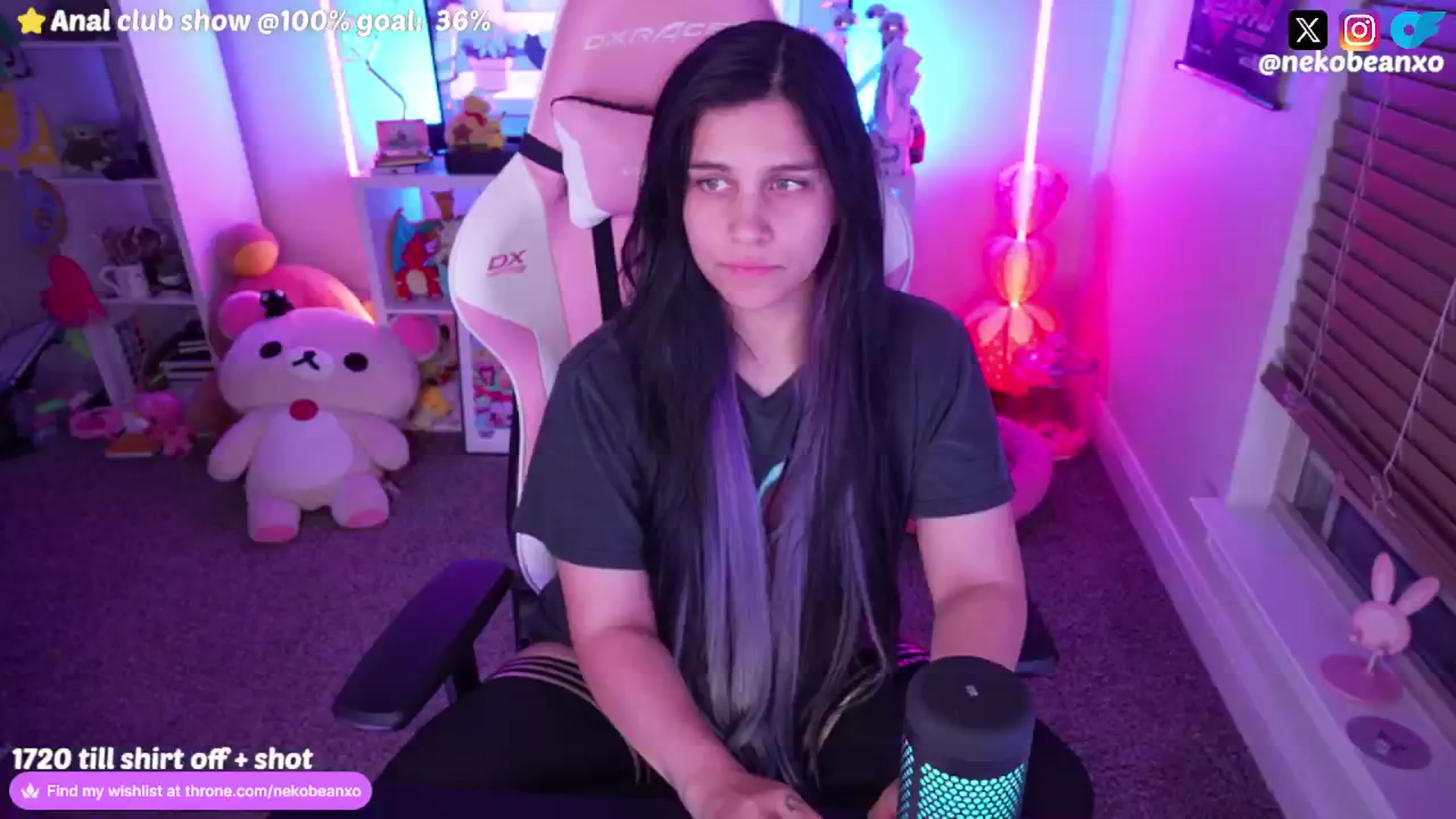 Gallery image thumbnail from Nekobeanxo's myfreecams stream on, 08/05/2024, 06:32 image 3 of 20