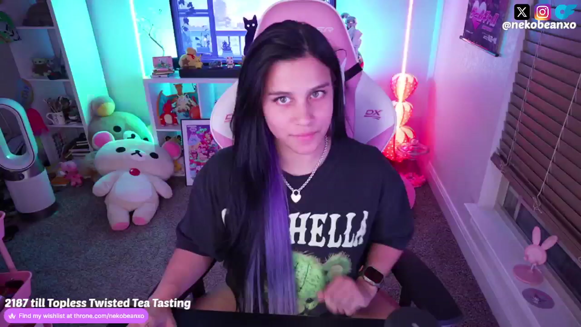 Gallery image thumbnail from Nekobeanxo's myfreecams stream on, 08/07/2024, 03:52 image 5 of 20
