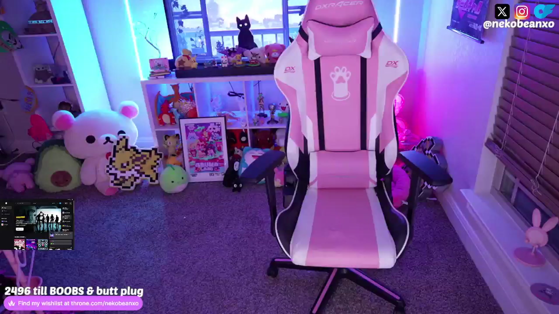 Gallery image thumbnail from Nekobeanxo's myfreecams stream on, 08/11/2024, 06:19 image 6 of 20