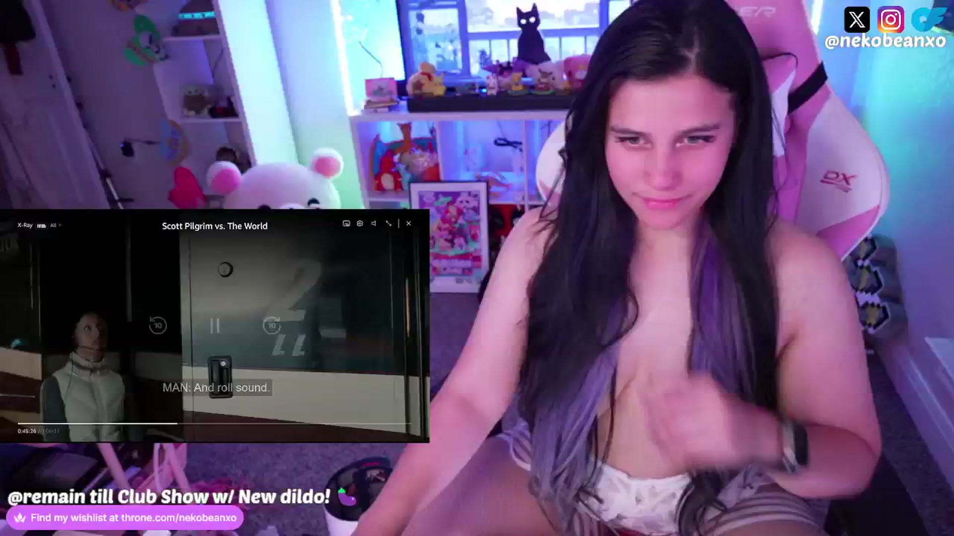 Gallery image thumbnail from Nekobeanxo's myfreecams stream on, 08/11/2024, 06:49 image 17 of 20