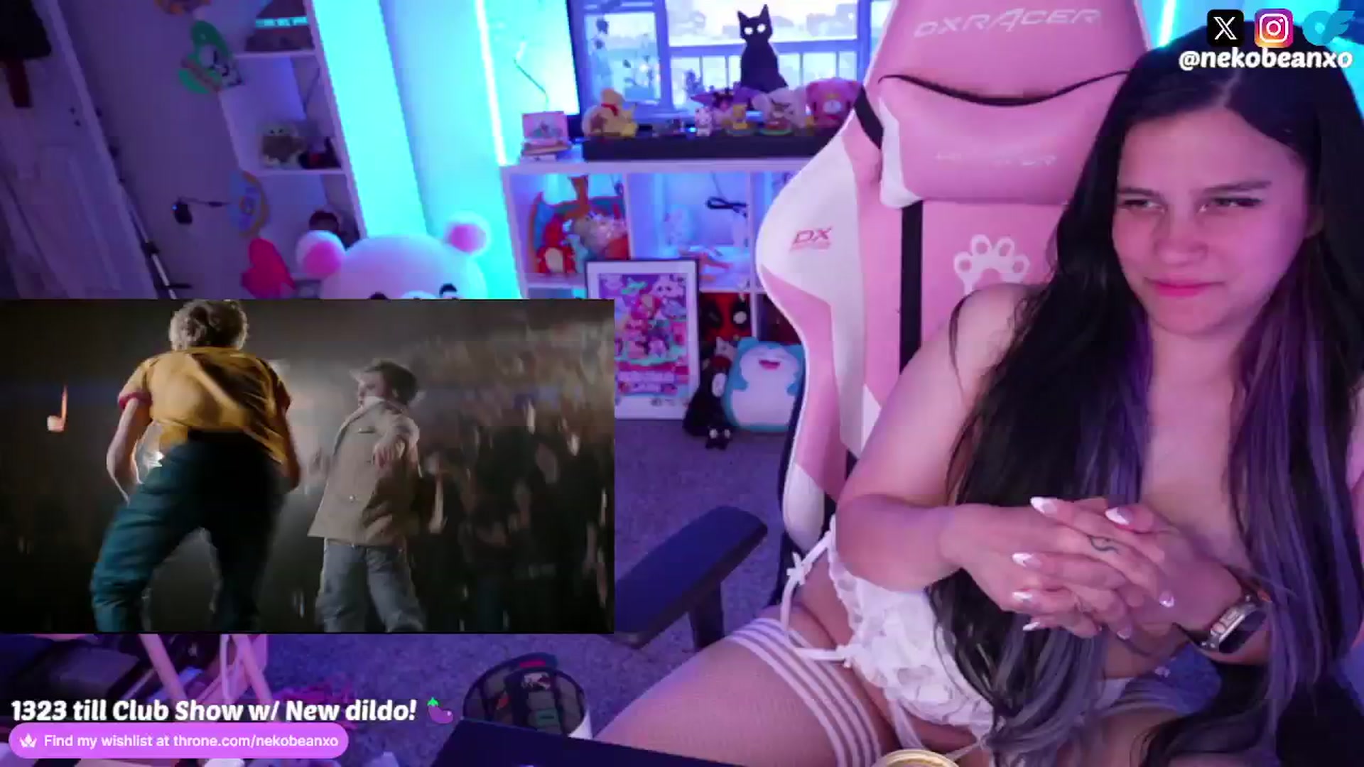 Gallery image thumbnail from Nekobeanxo's myfreecams stream on, 08/11/2024, 06:49 image 7 of 20