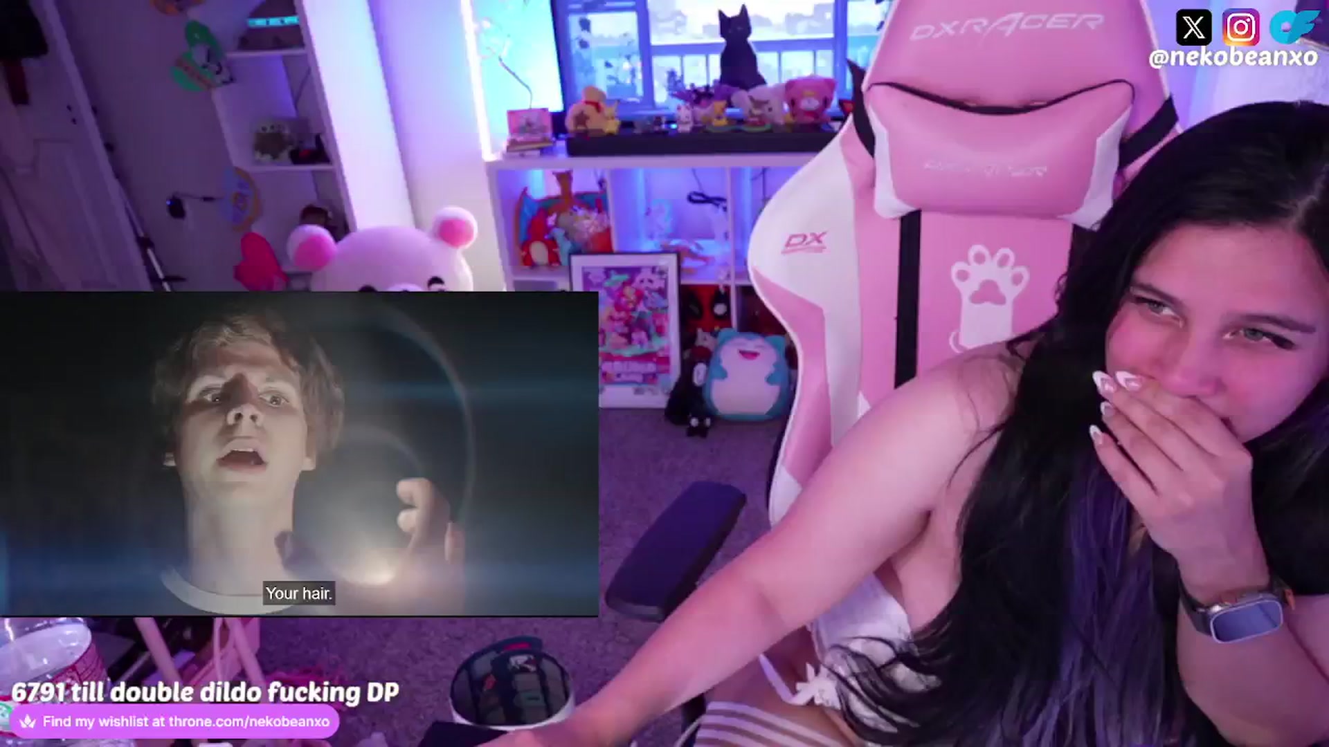Gallery image thumbnail from Nekobeanxo's myfreecams stream on, 08/11/2024, 07:48 image 4 of 20