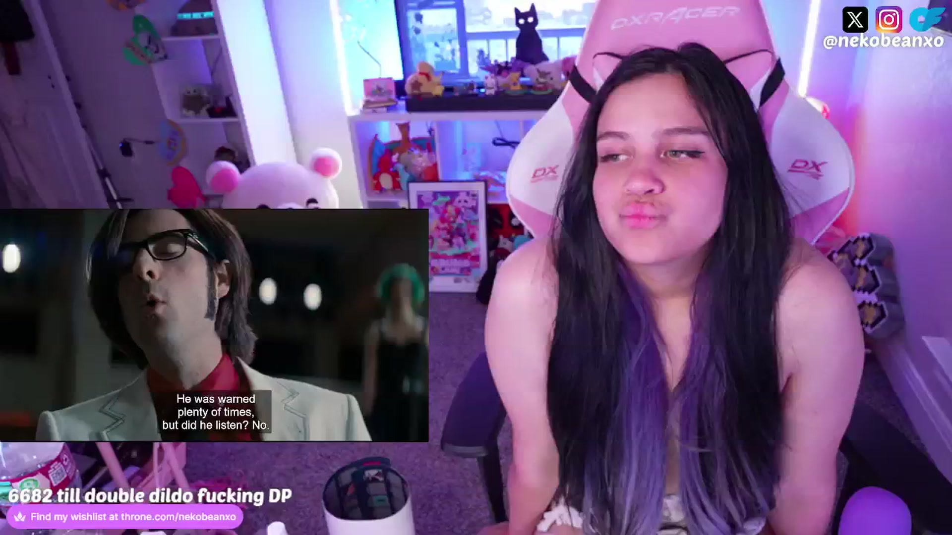 Gallery image thumbnail from Nekobeanxo's myfreecams stream on, 08/11/2024, 07:48 image 15 of 20