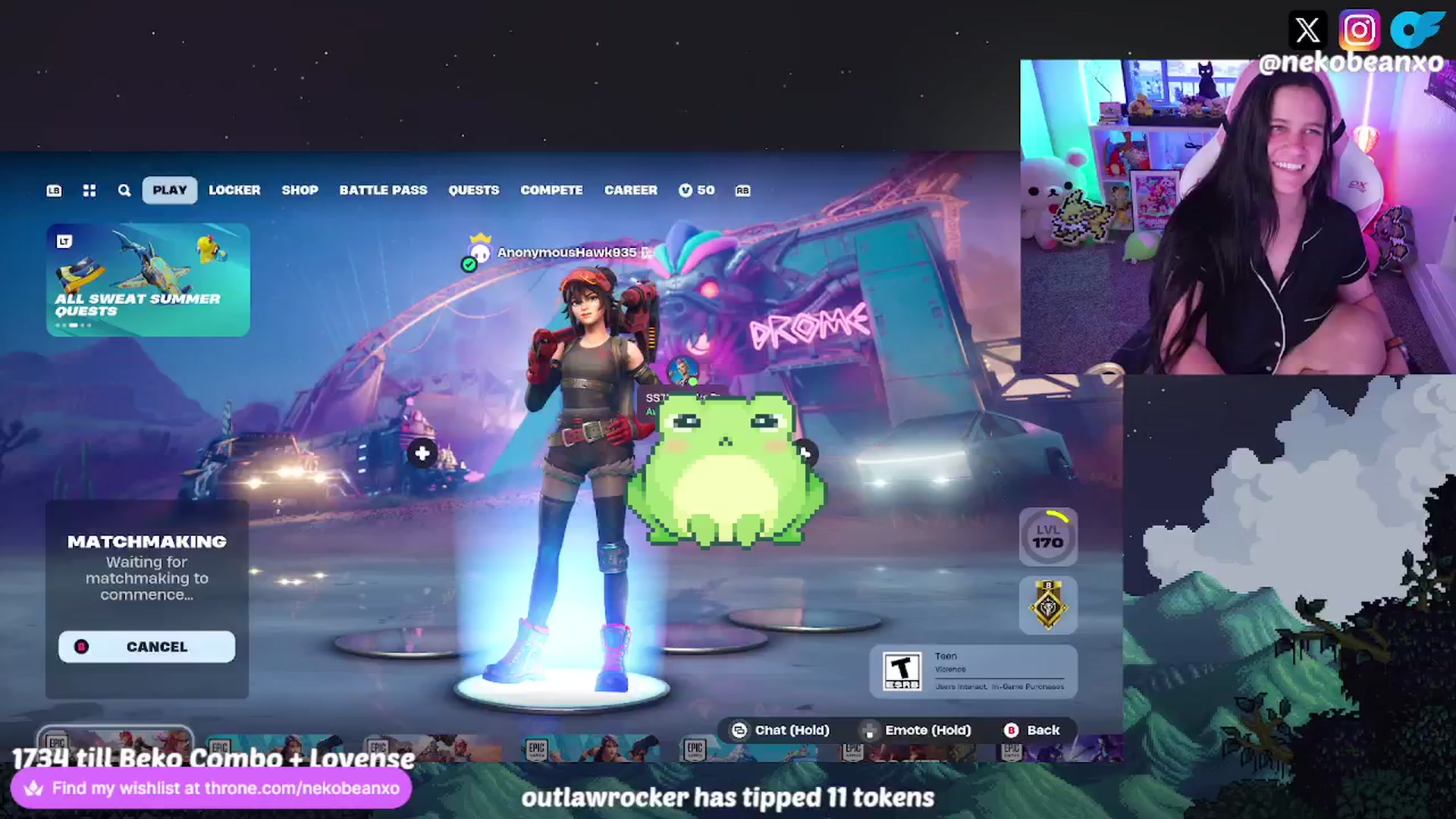 Gallery image thumbnail from Nekobeanxo's myfreecams stream on, 08/14/2024, 05:50 image 9 of 20