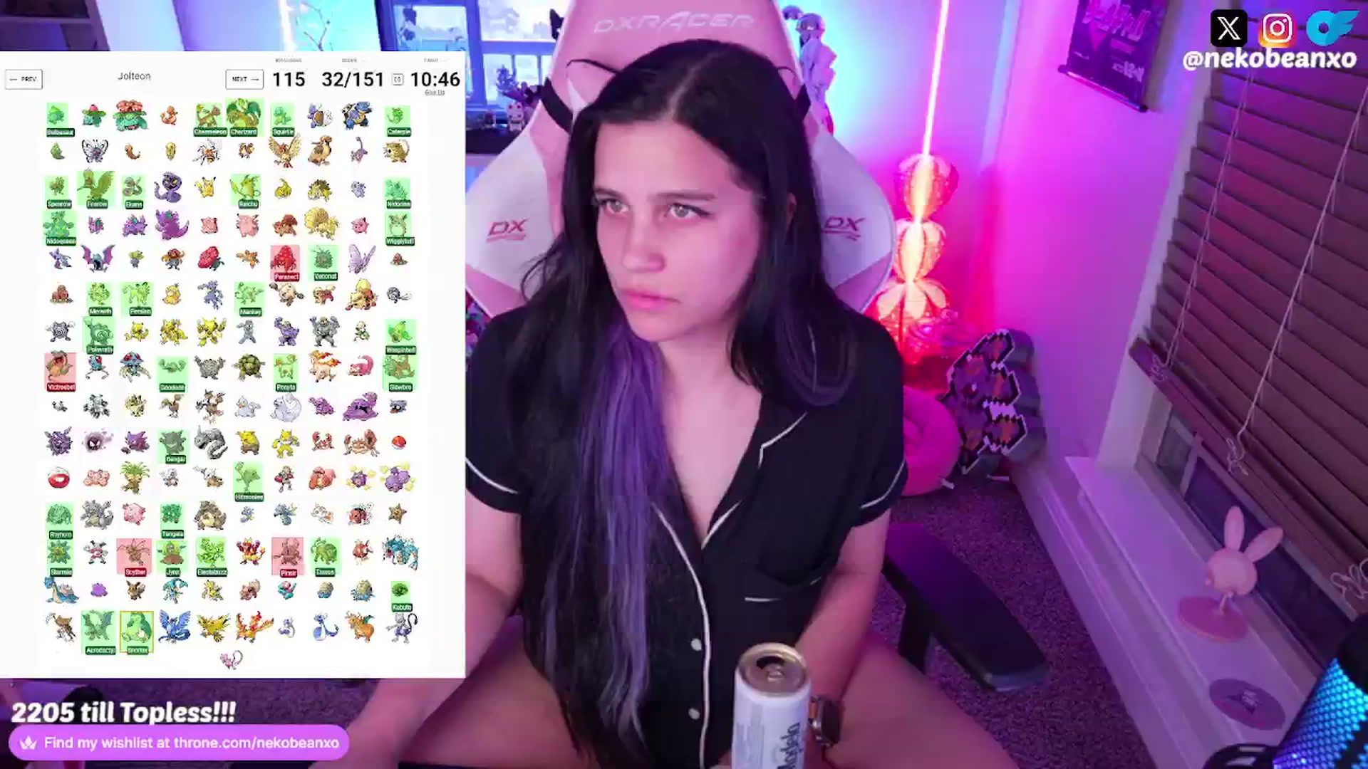 Gallery image thumbnail from Nekobeanxo's myfreecams stream on, 08/14/2024, 06:31 image 13 of 20
