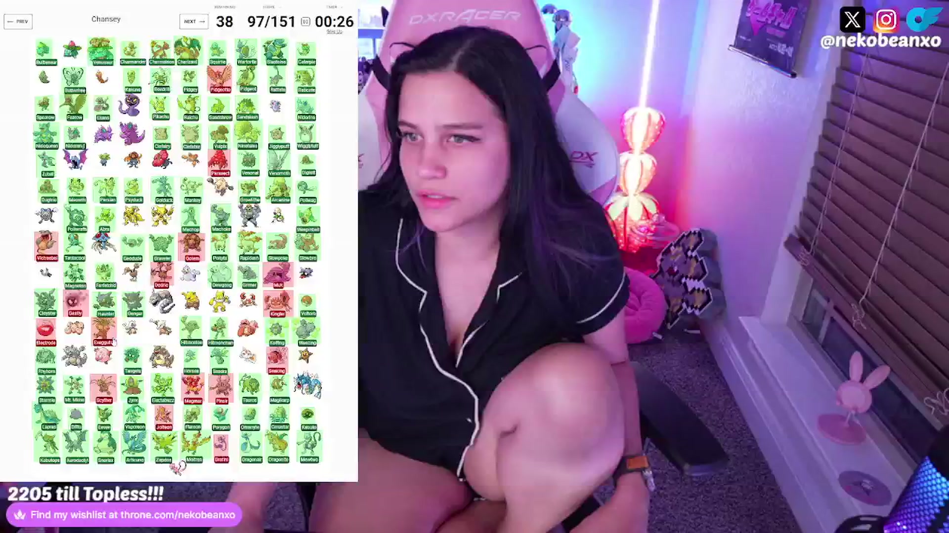 Gallery image thumbnail from Nekobeanxo's myfreecams stream on, 08/14/2024, 06:31 image 18 of 20