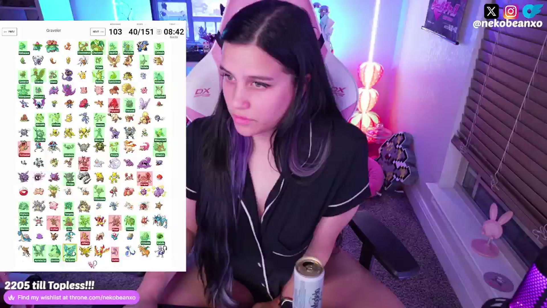 Gallery image thumbnail from Nekobeanxo's myfreecams stream on, 08/14/2024, 06:31 image 14 of 20