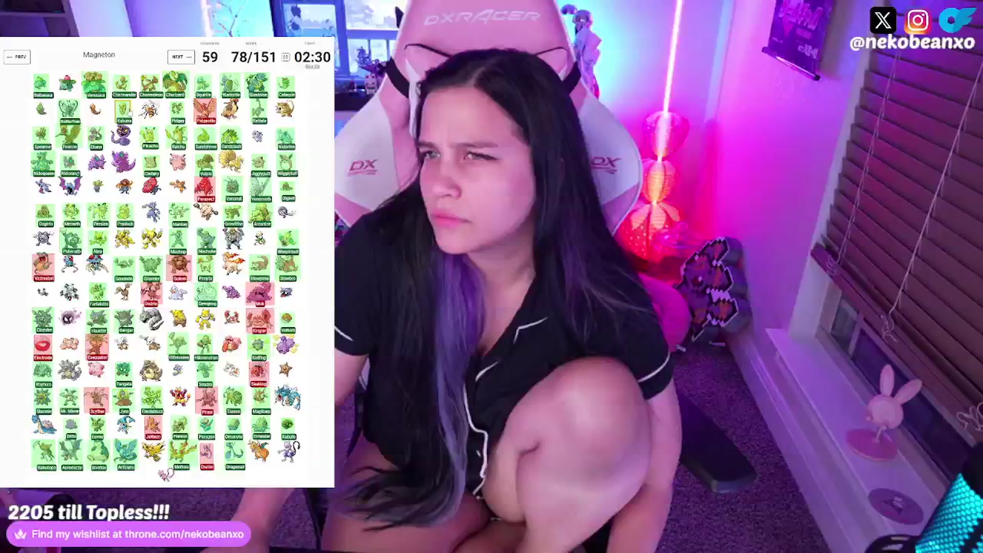 Gallery image thumbnail from Nekobeanxo's myfreecams stream on, 08/14/2024, 06:31 image 17 of 20