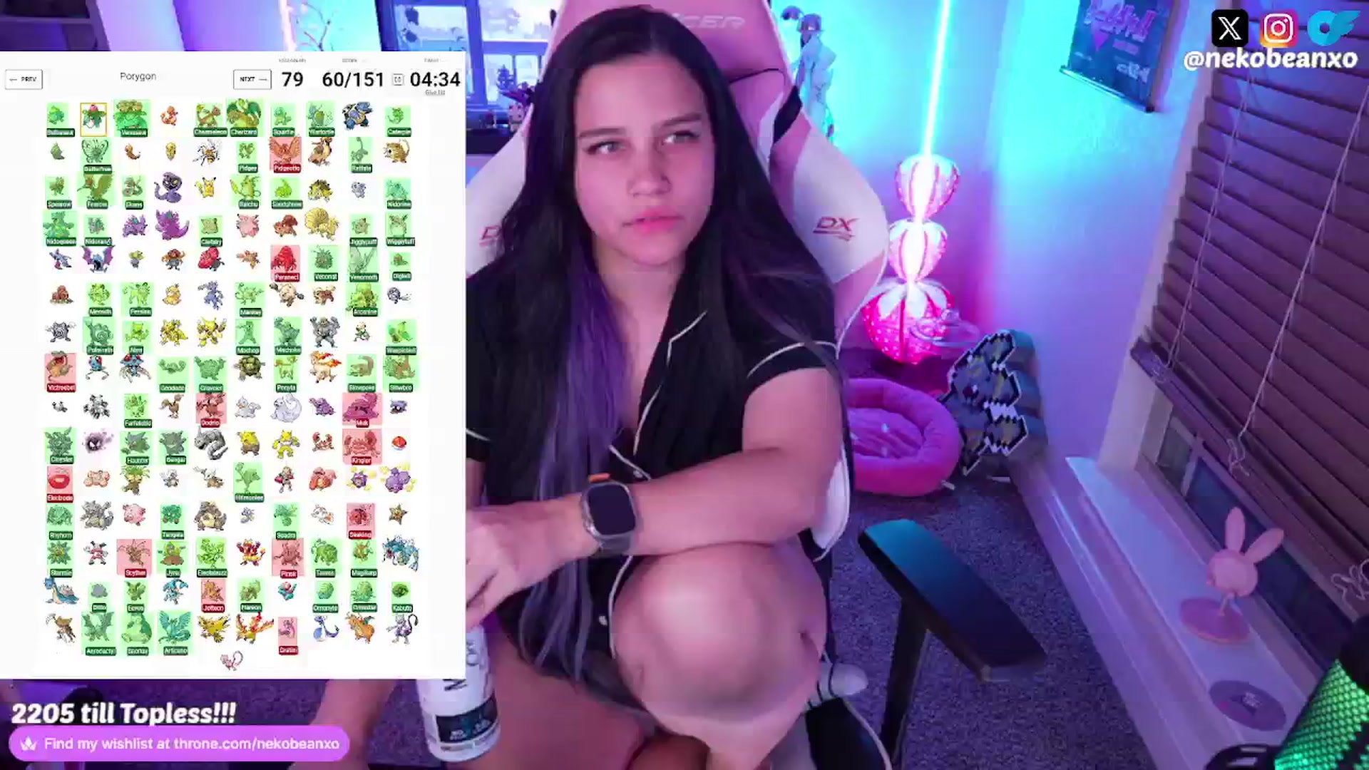 Gallery image thumbnail from Nekobeanxo's myfreecams stream on, 08/14/2024, 06:31 image 16 of 20