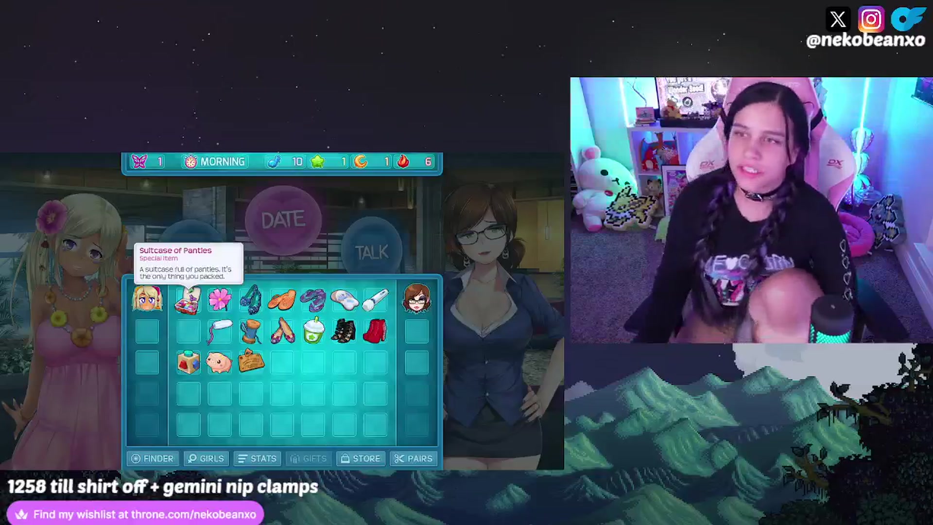 Gallery image thumbnail from Nekobeanxo's myfreecams stream on, 08/16/2024, 07:56 image 19 of 20
