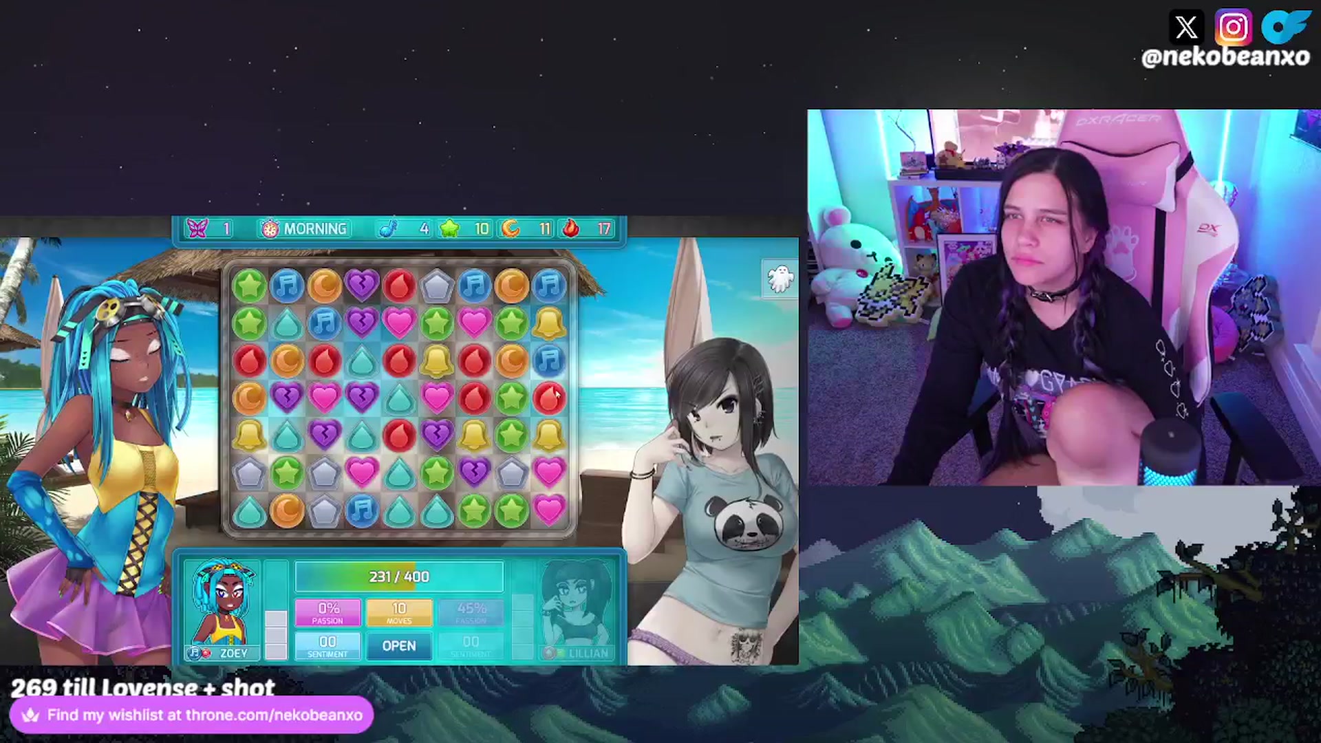 Gallery image thumbnail from Nekobeanxo's myfreecams stream on, 08/16/2024, 07:56 image 17 of 20