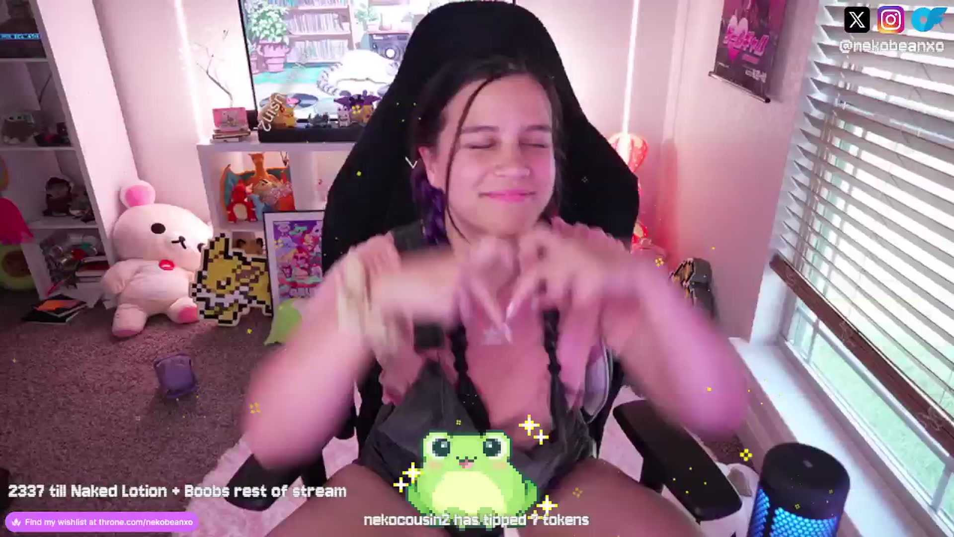 Gallery image thumbnail from Nekobeanxo's myfreecams stream on, 08/24/2024, 24:00 image 1 of 20