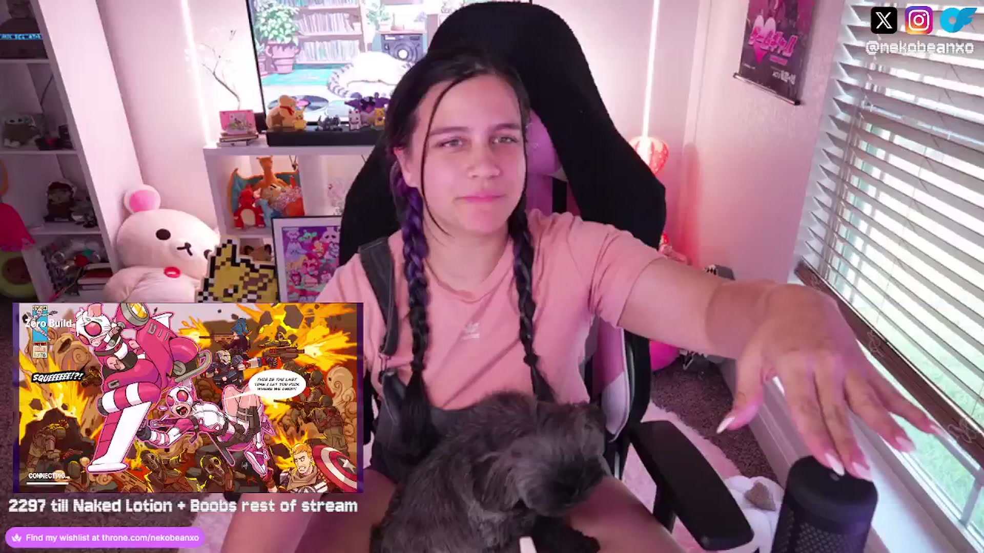 Gallery image thumbnail from Nekobeanxo's myfreecams stream on, 08/24/2024, 24:00 image 12 of 20