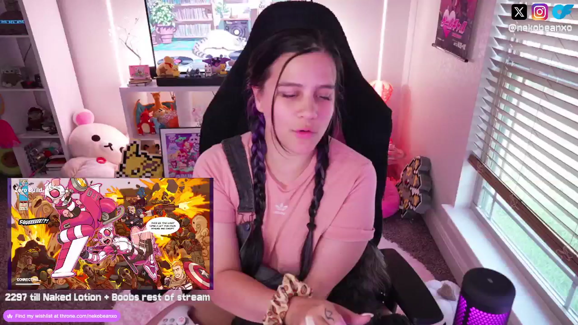 Gallery image thumbnail from Nekobeanxo's myfreecams stream on, 08/24/2024, 24:00 image 13 of 20