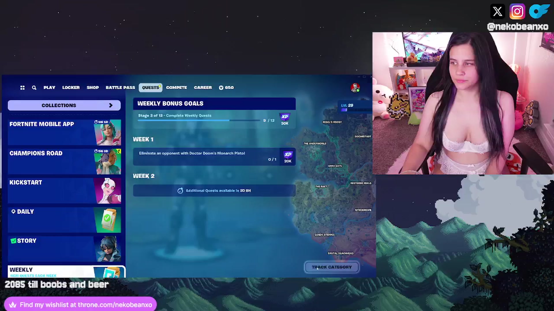 Gallery image thumbnail from Nekobeanxo's myfreecams stream on, 08/25/2024, 06:55 image 9 of 20