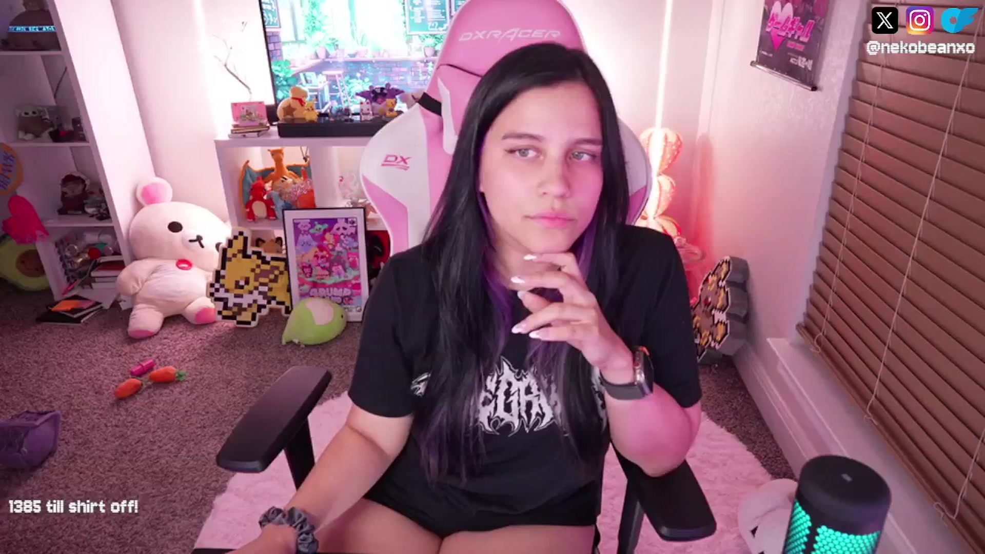 Gallery image thumbnail from Nekobeanxo's myfreecams stream on, 08/28/2024, 04:41 image 13 of 20