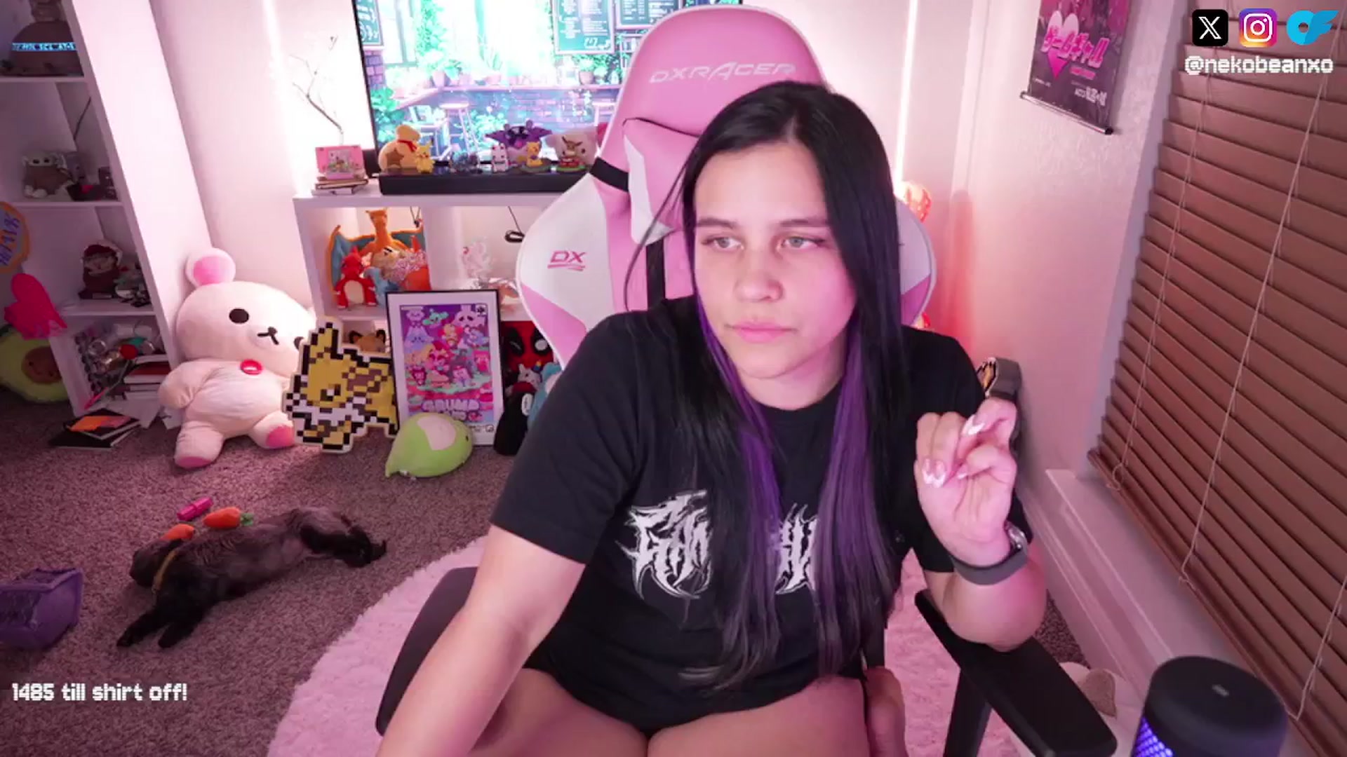 Gallery image thumbnail from Nekobeanxo's myfreecams stream on, 08/28/2024, 04:41 image 8 of 20