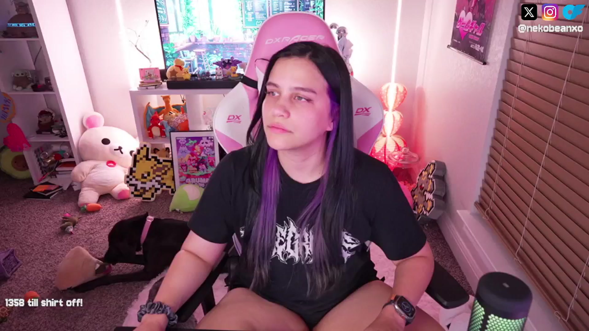 Gallery image thumbnail from Nekobeanxo's myfreecams stream on, 08/28/2024, 04:41 image 15 of 20