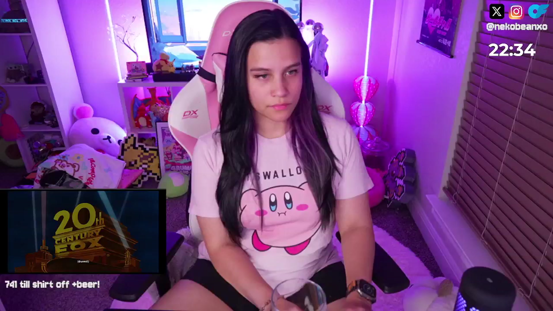 Gallery image thumbnail from Nekobeanxo's myfreecams stream on, 08/29/2024, 06:43 image 7 of 20