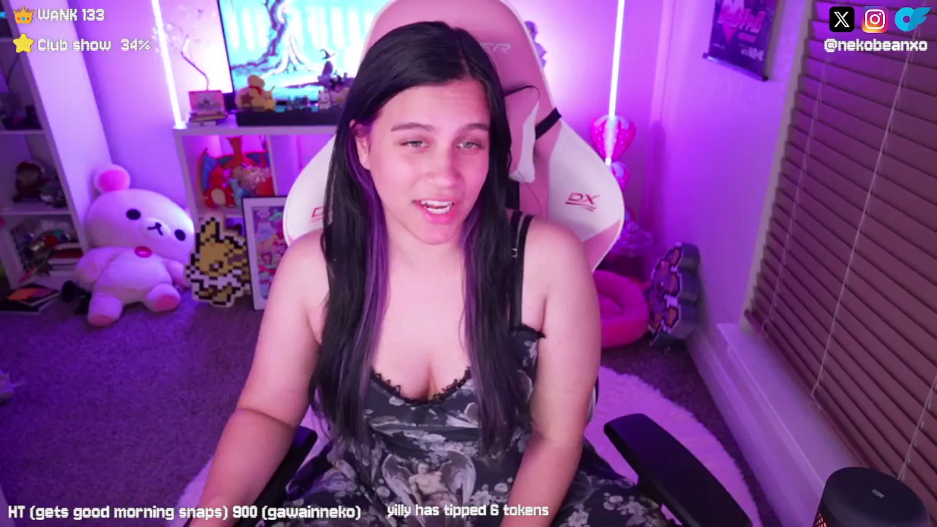 Gallery image thumbnail from Nekobeanxo's myfreecams stream on, 09/04/2024, 08:05 image 13 of 20