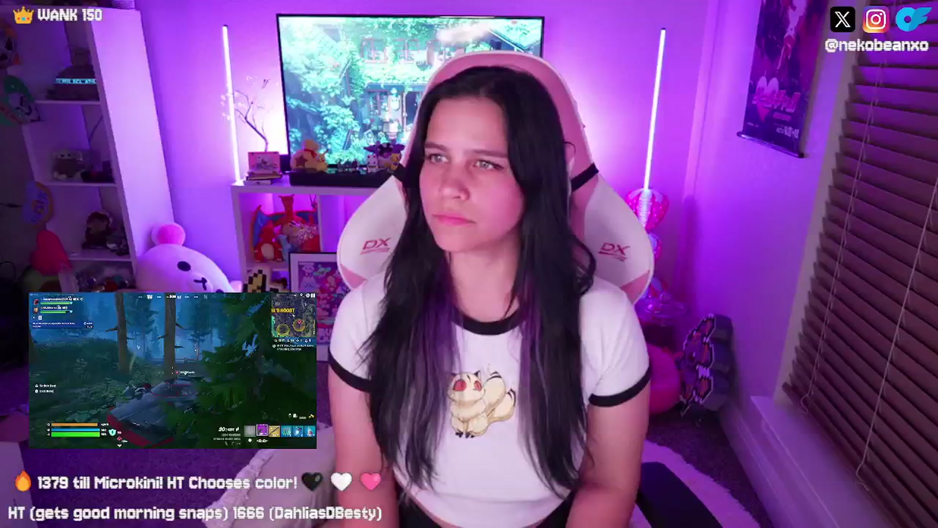 Gallery image thumbnail from Nekobeanxo's myfreecams stream on, 09/05/2024, 09:29 image 9 of 20