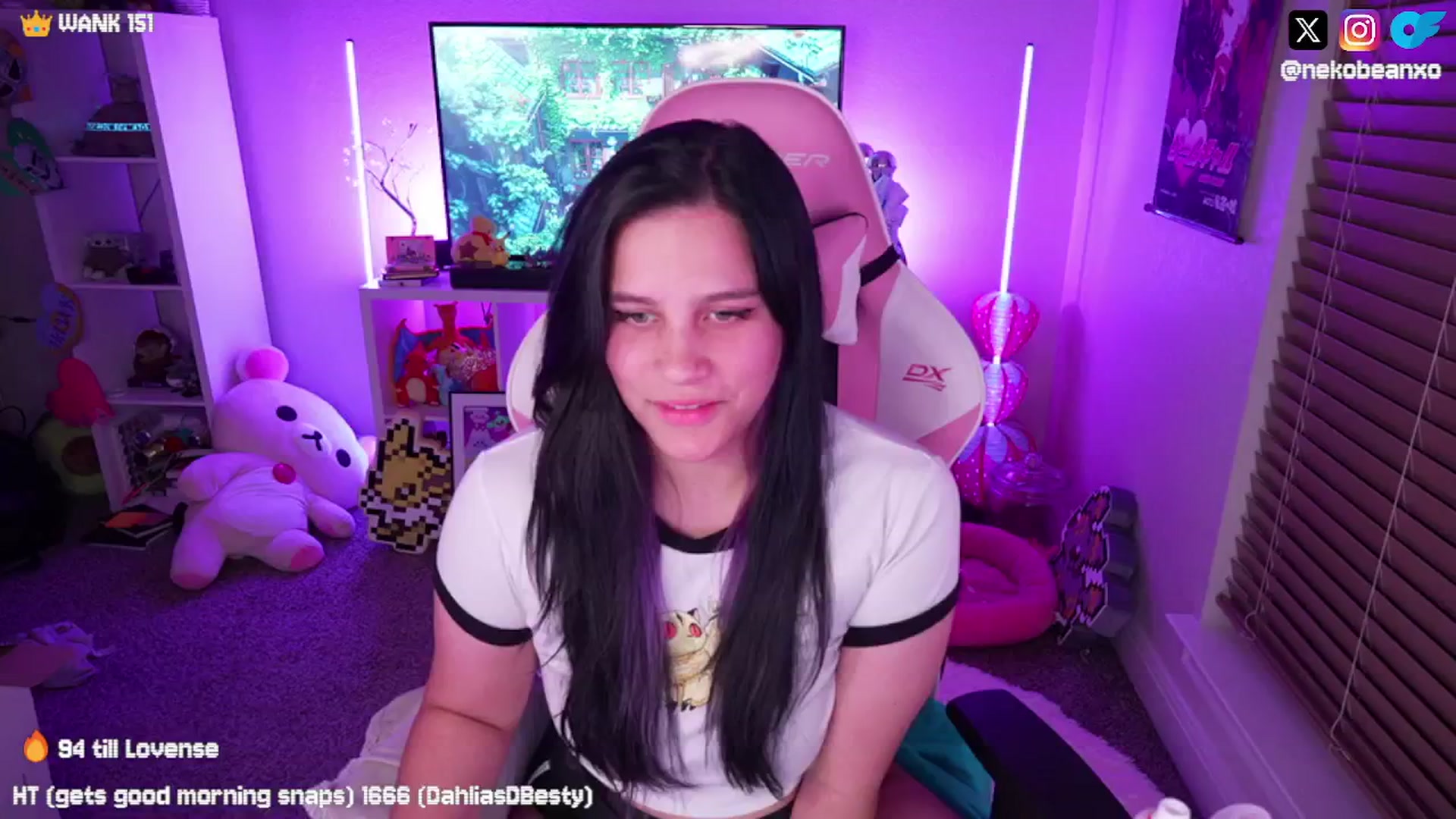 Gallery image thumbnail from Nekobeanxo's myfreecams stream on, 09/05/2024, 09:29 image 2 of 20