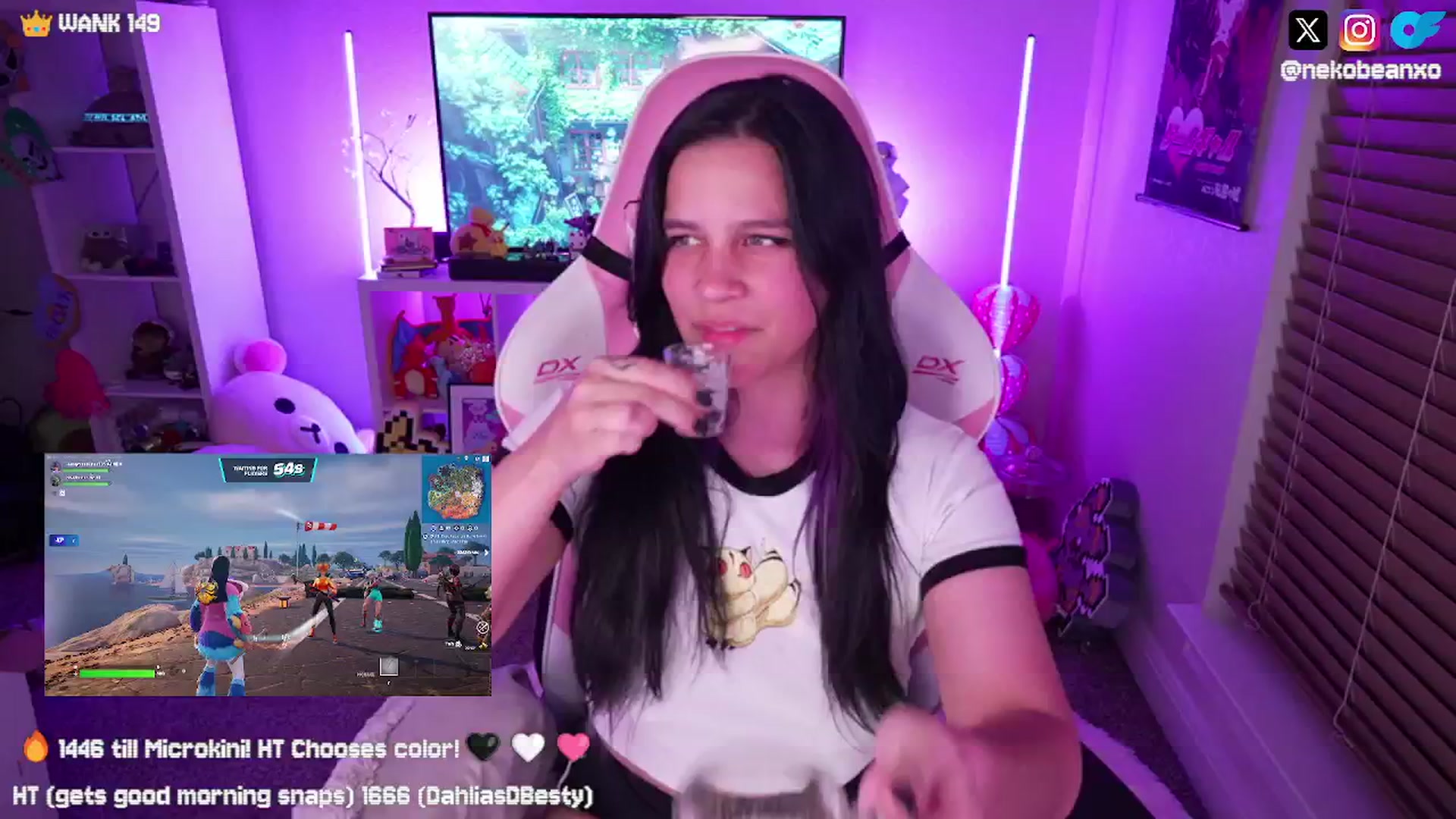 Gallery image thumbnail from Nekobeanxo's myfreecams stream on, 09/05/2024, 09:29 image 8 of 20