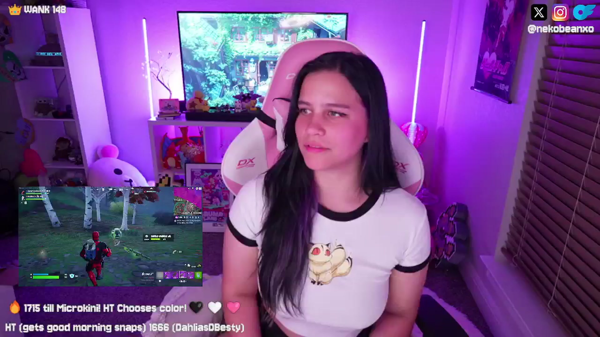 Gallery image thumbnail from Nekobeanxo's myfreecams stream on, 09/05/2024, 09:29 image 6 of 20