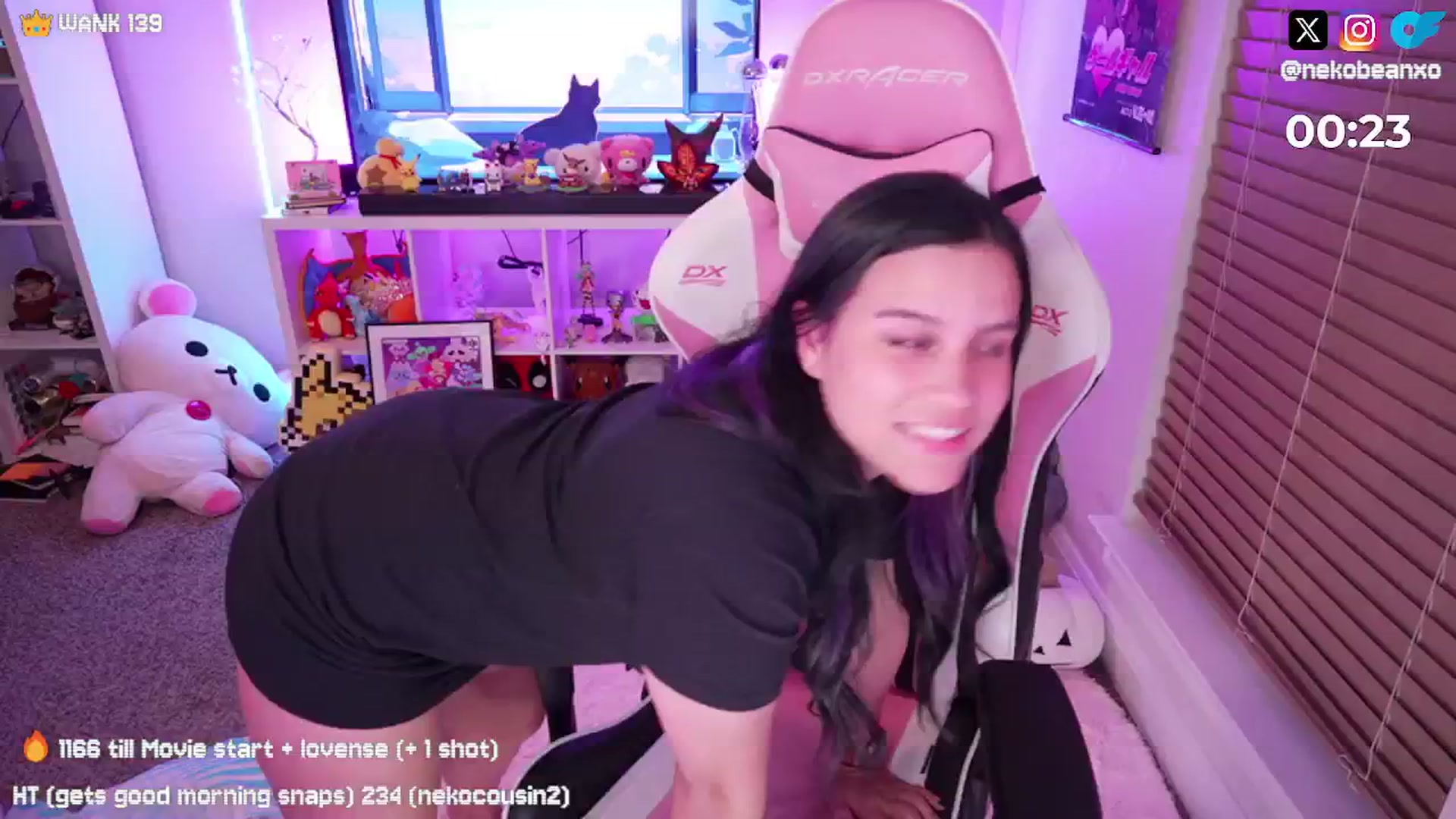 Gallery image thumbnail from Nekobeanxo's myfreecams stream on, 09/08/2024, 06:39 image 6 of 20