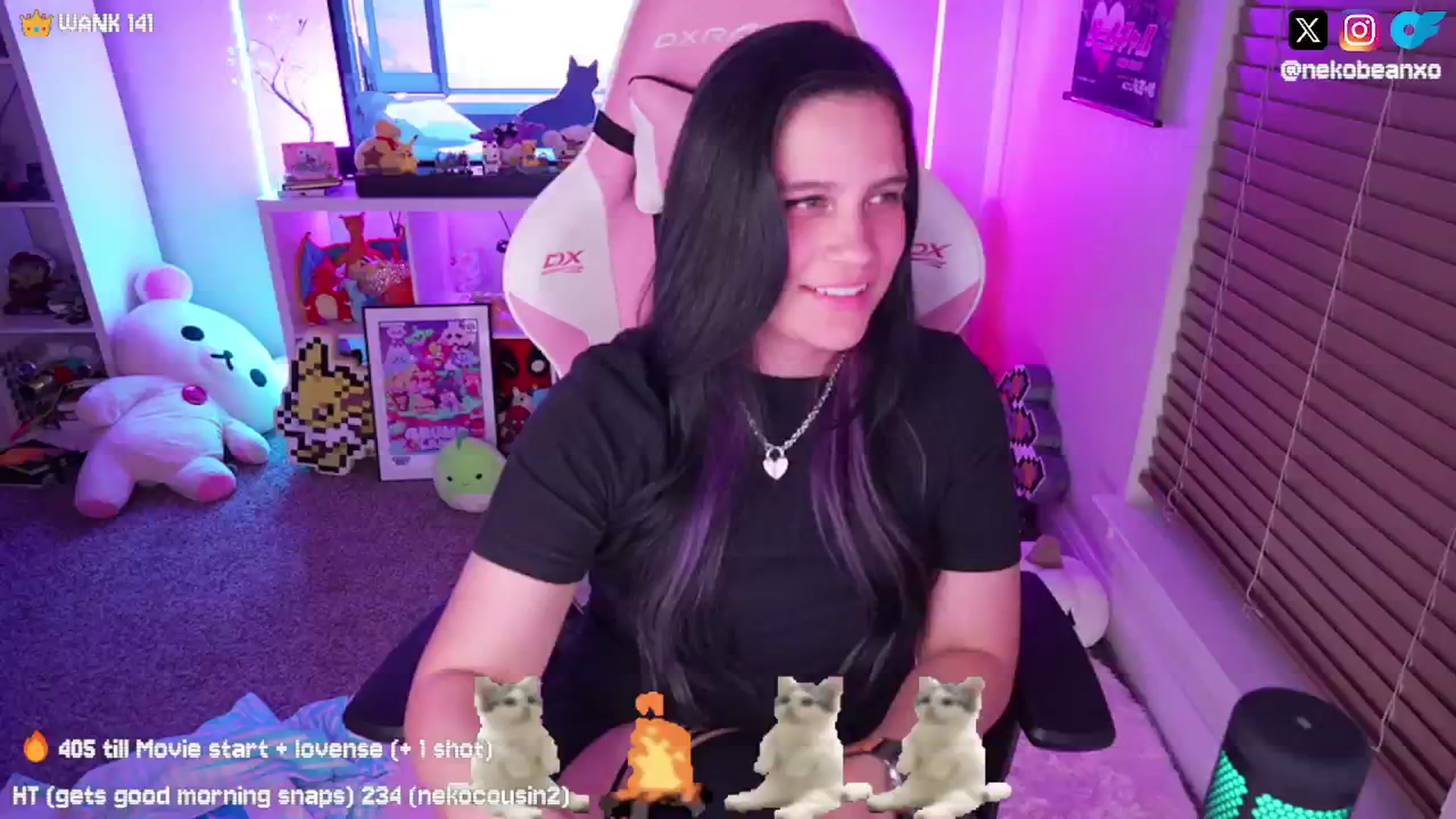 Gallery image thumbnail from Nekobeanxo's myfreecams stream on, 09/08/2024, 06:39 image 13 of 20