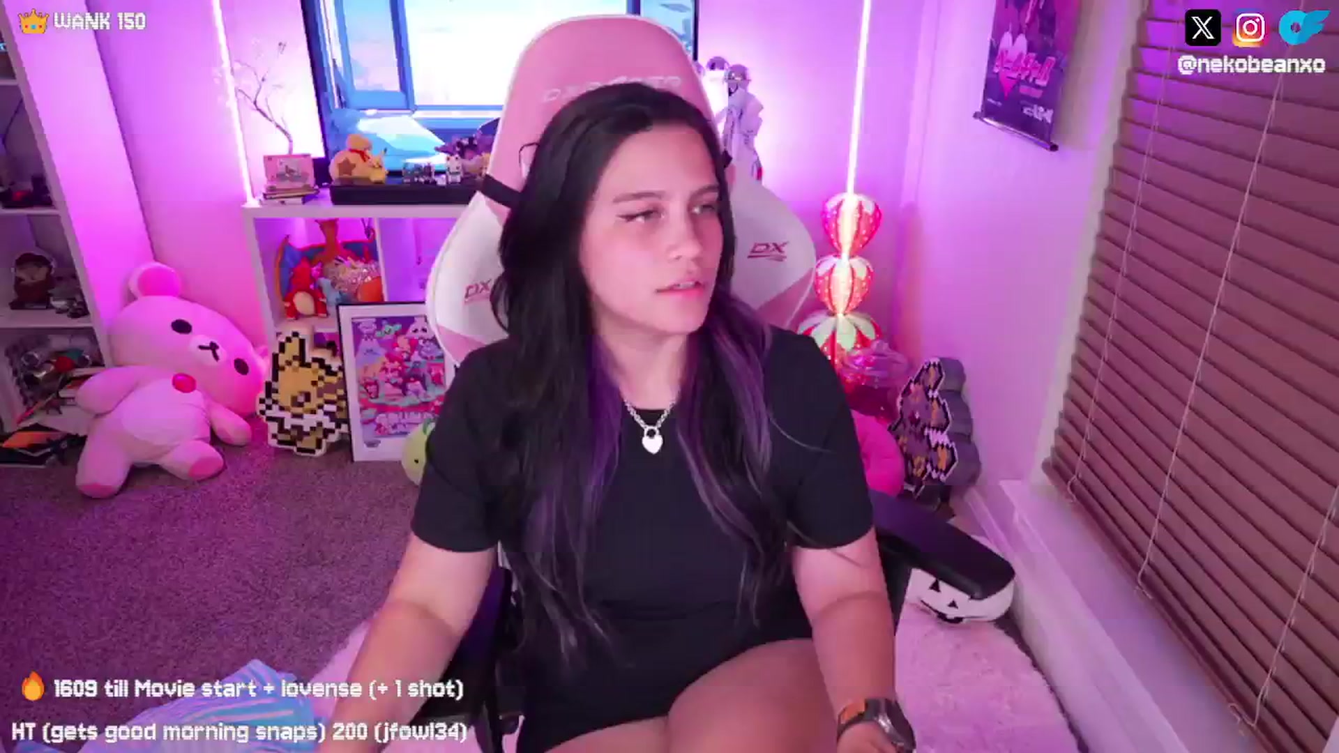 Gallery image thumbnail from Nekobeanxo's myfreecams stream on, 09/08/2024, 06:39 image 2 of 20