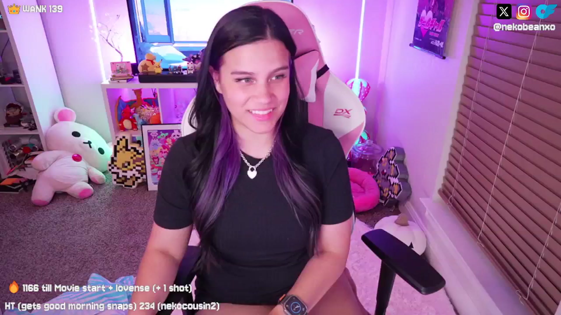 Gallery image thumbnail from Nekobeanxo's myfreecams stream on, 09/08/2024, 06:39 image 7 of 20