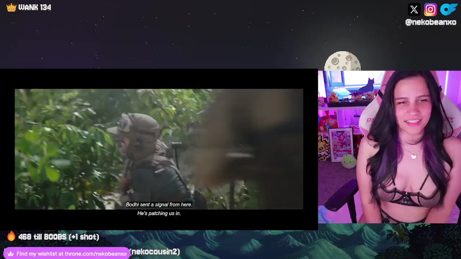Gallery image thumbnail from Nekobeanxo's myfreecams stream on, 09/08/2024, 08:03 image 4 of 20