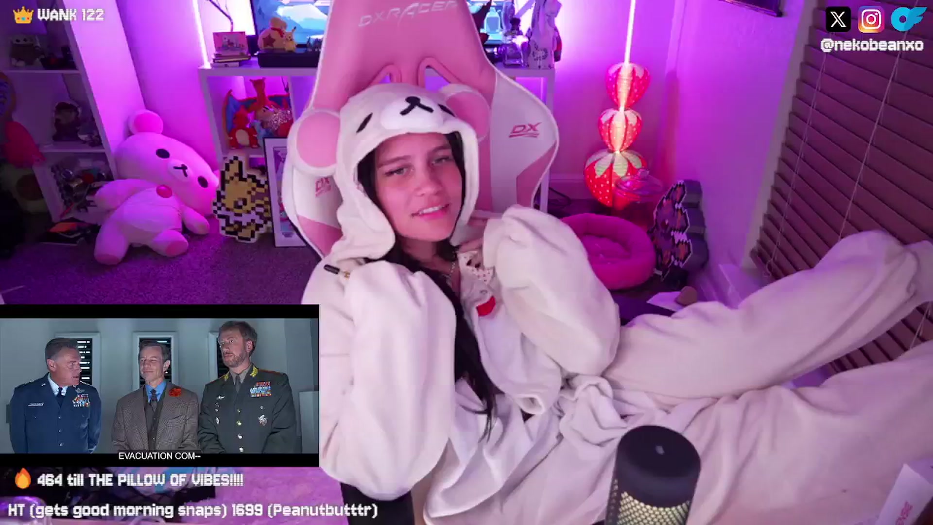 Gallery image thumbnail from Nekobeanxo's myfreecams stream on, 09/08/2024, 09:23 image 8 of 20
