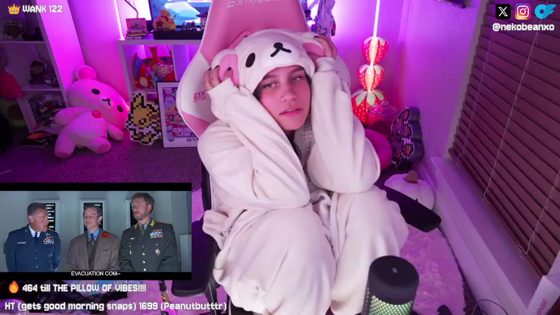 Gallery image thumbnail from Nekobeanxo's myfreecams stream on, 09/08/2024, 09:23 image 6 of 20