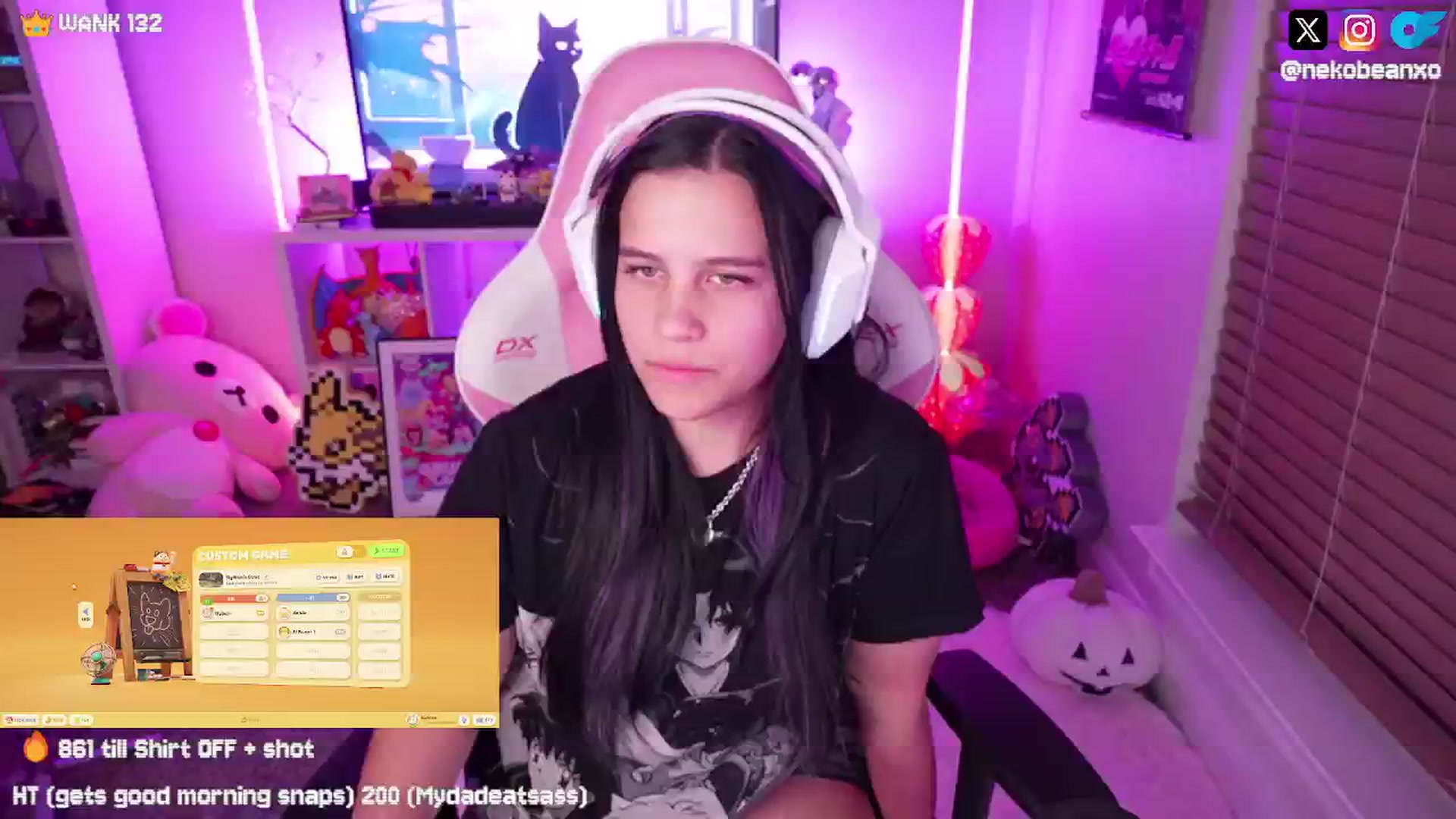 Gallery image thumbnail from Nekobeanxo's myfreecams stream on, 09/10/2024, 04:15 image 9 of 20