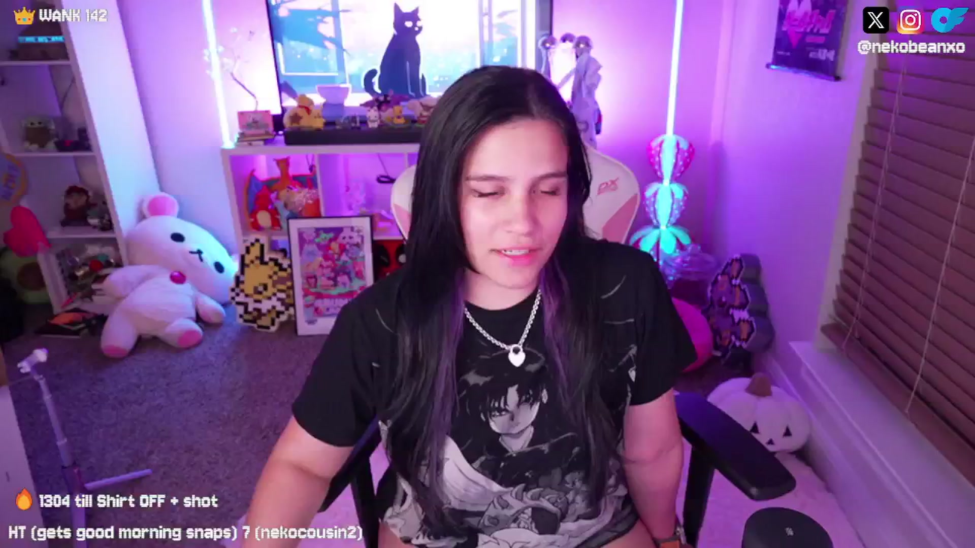 Gallery image thumbnail from Nekobeanxo's myfreecams stream on, 09/10/2024, 04:15 image 2 of 20