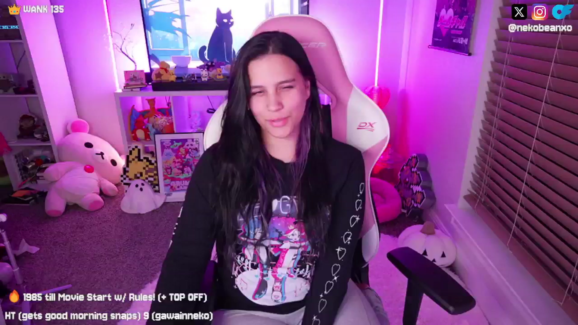 Gallery image thumbnail from Nekobeanxo's myfreecams stream on, 09/11/2024, 05:00 image 3 of 20
