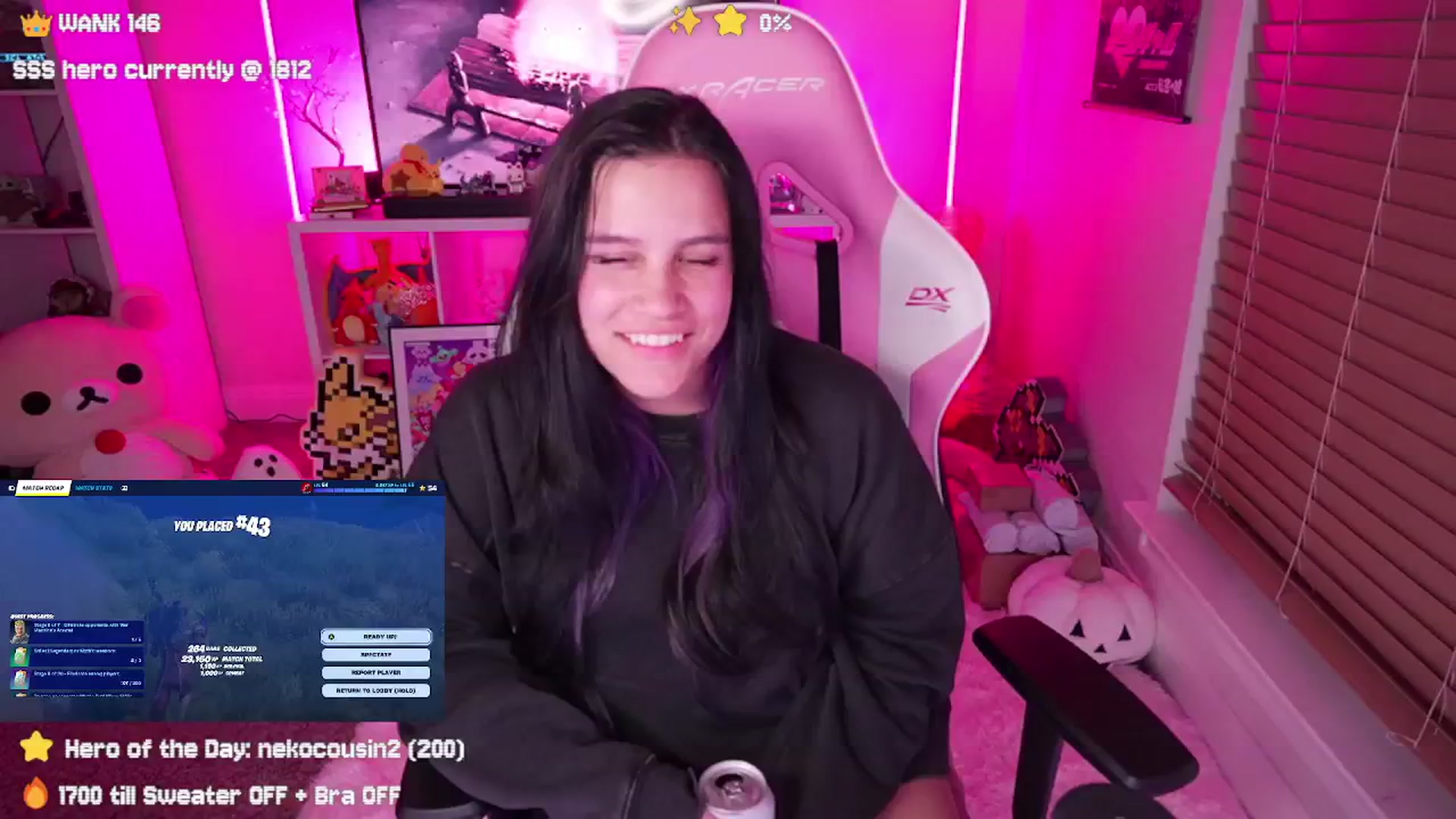 Gallery image thumbnail from Nekobeanxo's myfreecams stream on, 09/12/2024, 03:21 image 1 of 20
