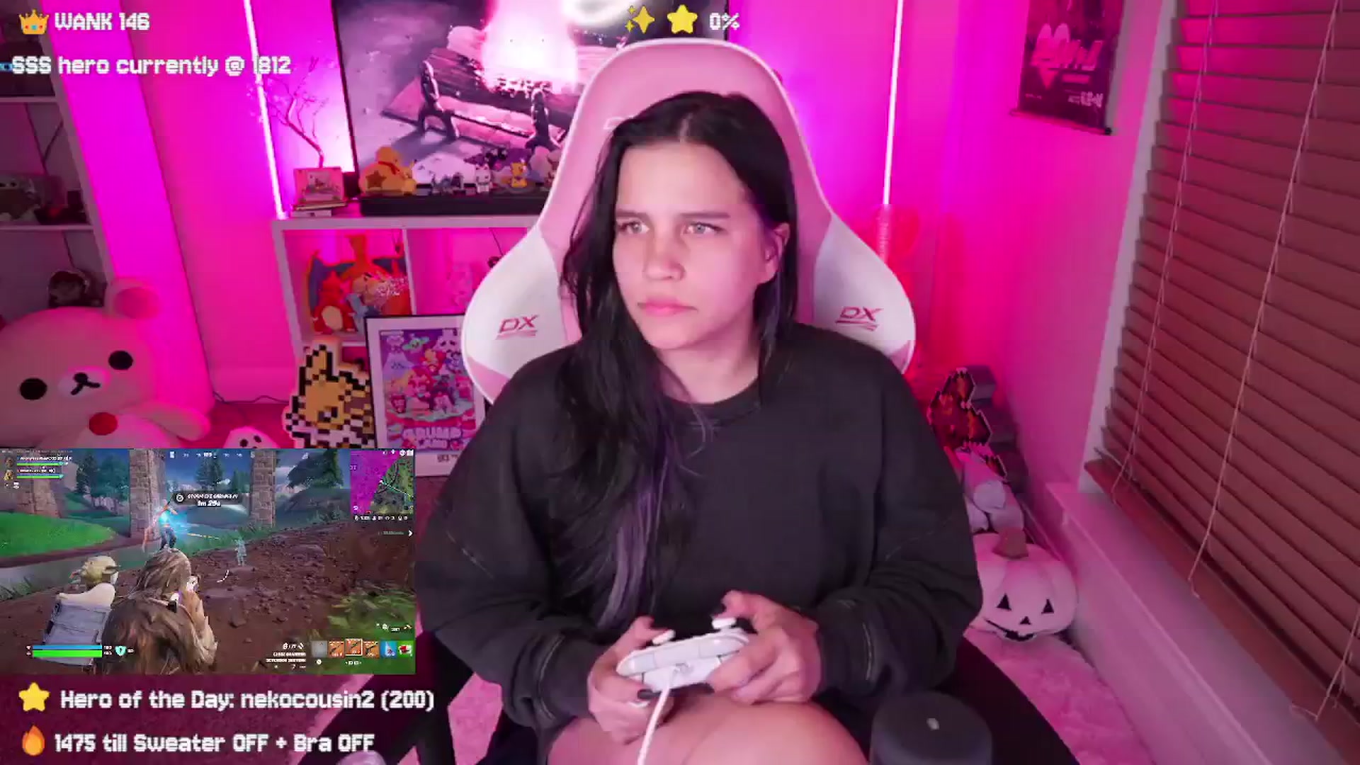 Gallery image thumbnail from Nekobeanxo's myfreecams stream on, 09/12/2024, 04:54 image 6 of 20