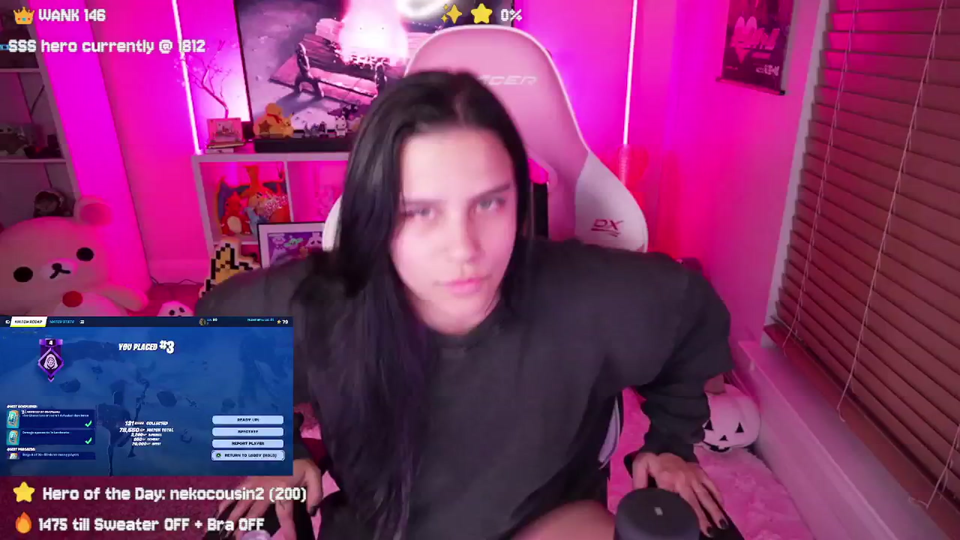 Gallery image thumbnail from Nekobeanxo's myfreecams stream on, 09/12/2024, 04:54 image 8 of 20