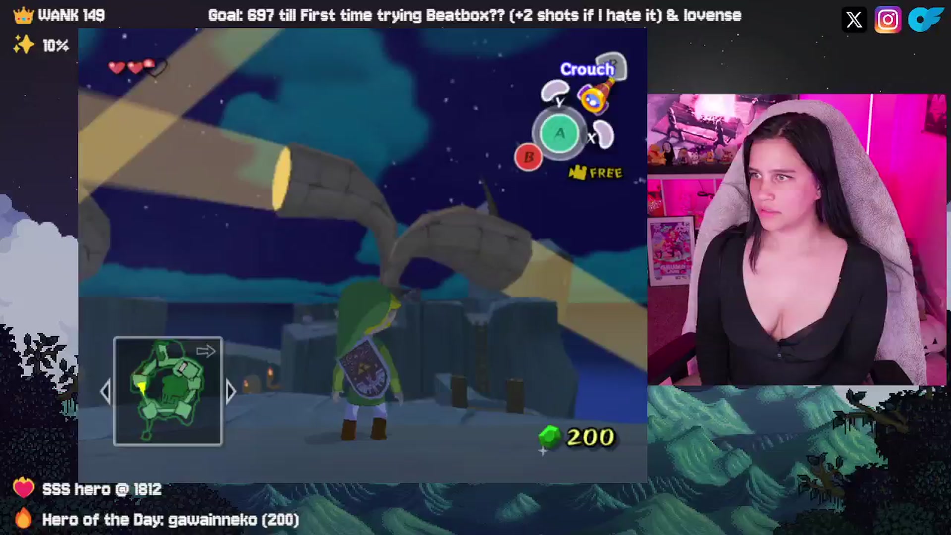Gallery image thumbnail from Nekobeanxo's myfreecams stream on, 09/13/2024, 05:37 image 7 of 20