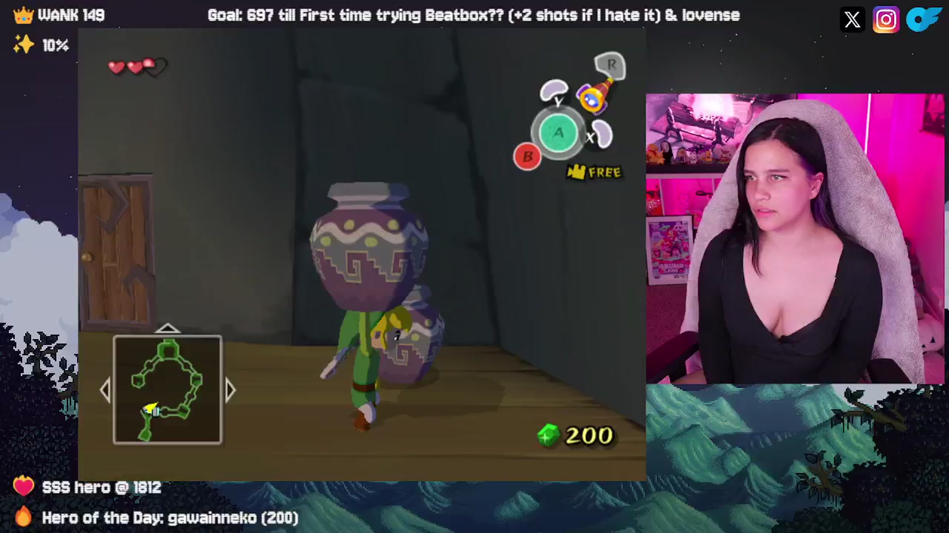 Gallery image thumbnail from Nekobeanxo's myfreecams stream on, 09/13/2024, 05:37 image 8 of 20